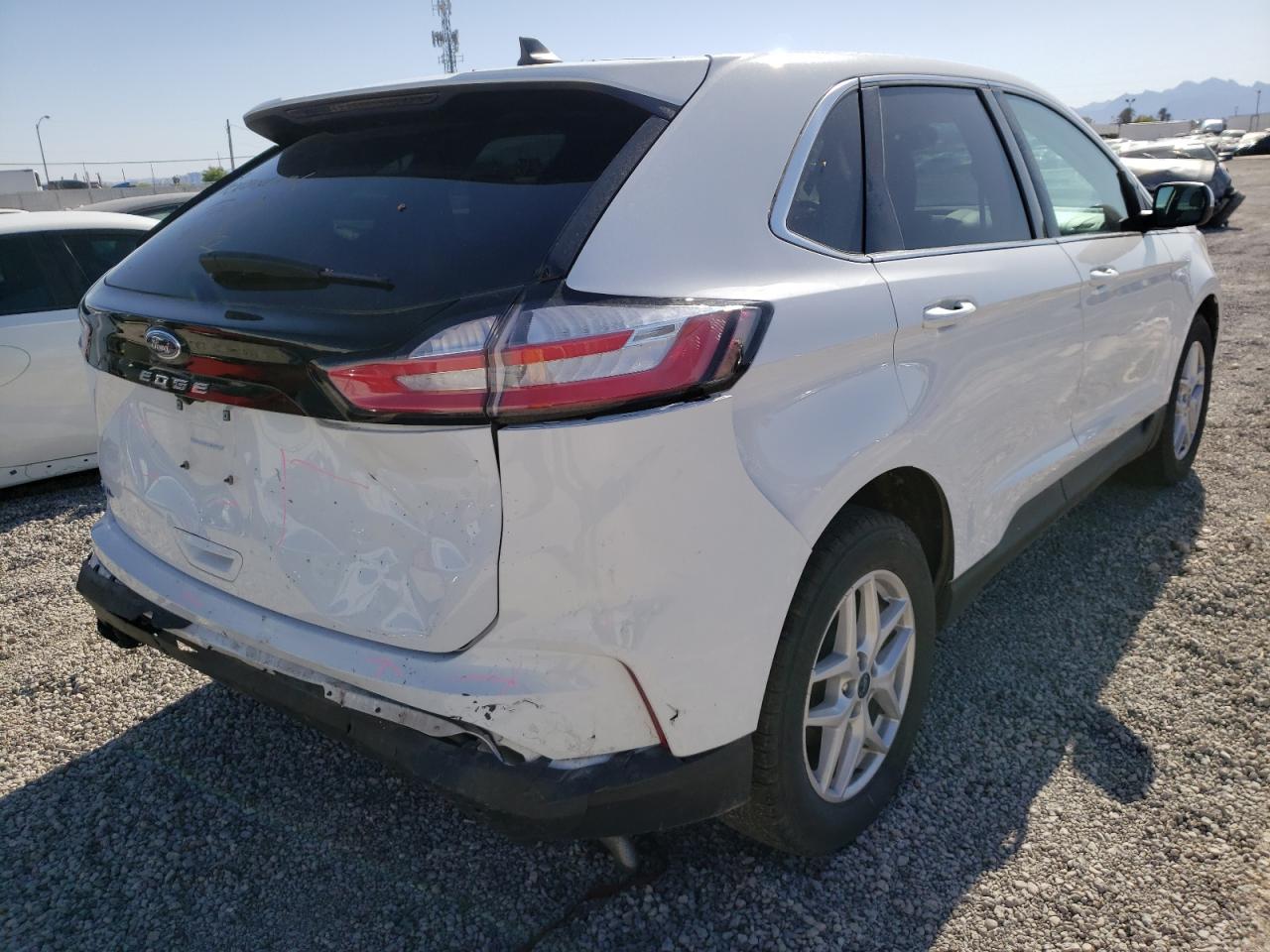 Photo 4 from auction – 2021 FORD EDGE SEL with VIN 2FMPK3J97MBA07597