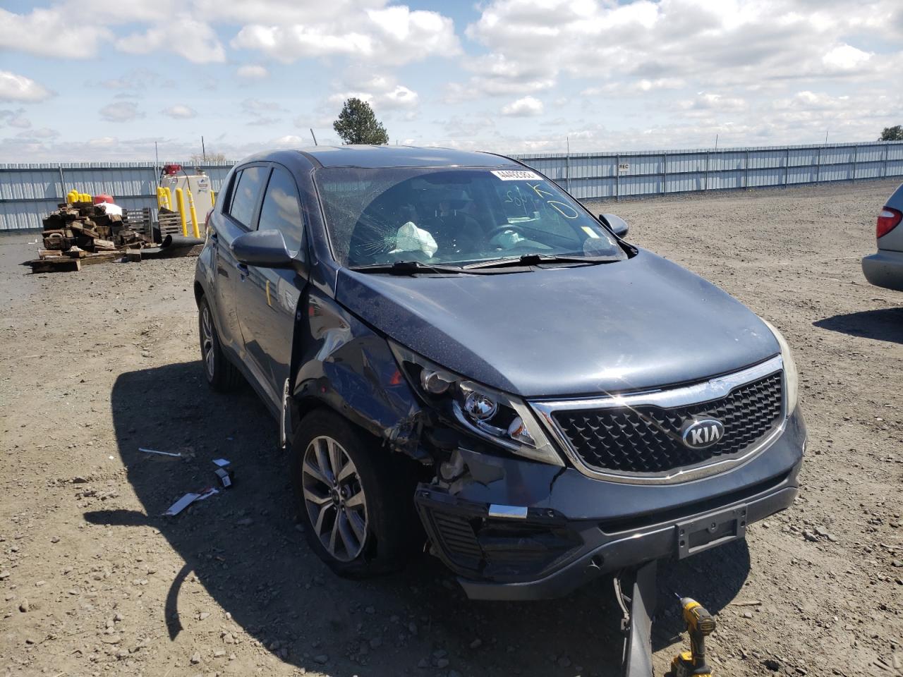 KIA SPORTAGE B 2014 with VIN KNDPB3AC0E7582165 - Photo from auction