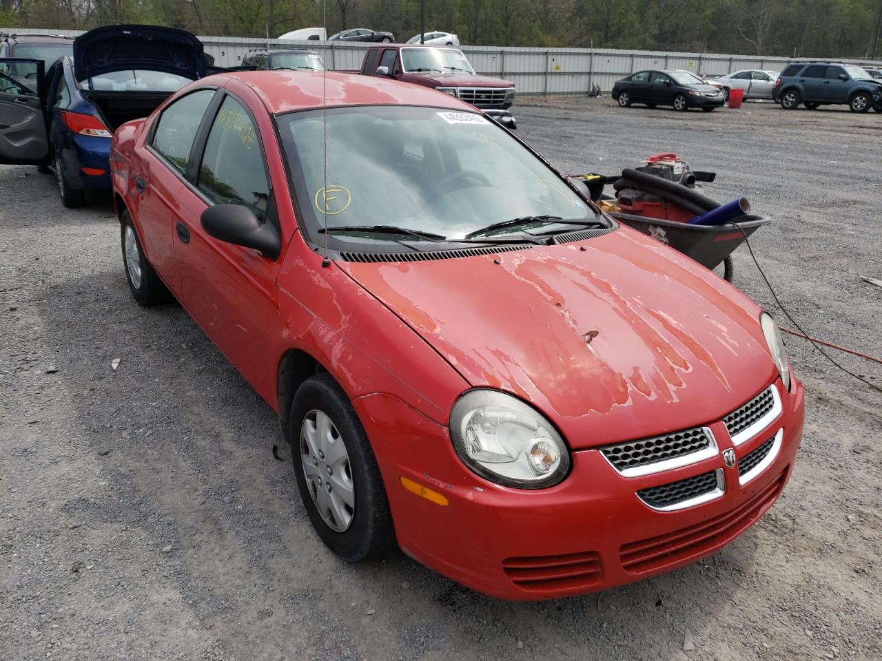 DODGE NEON BASE 2005 with VIN 1B3ES26C15D115964 - Photo from auction