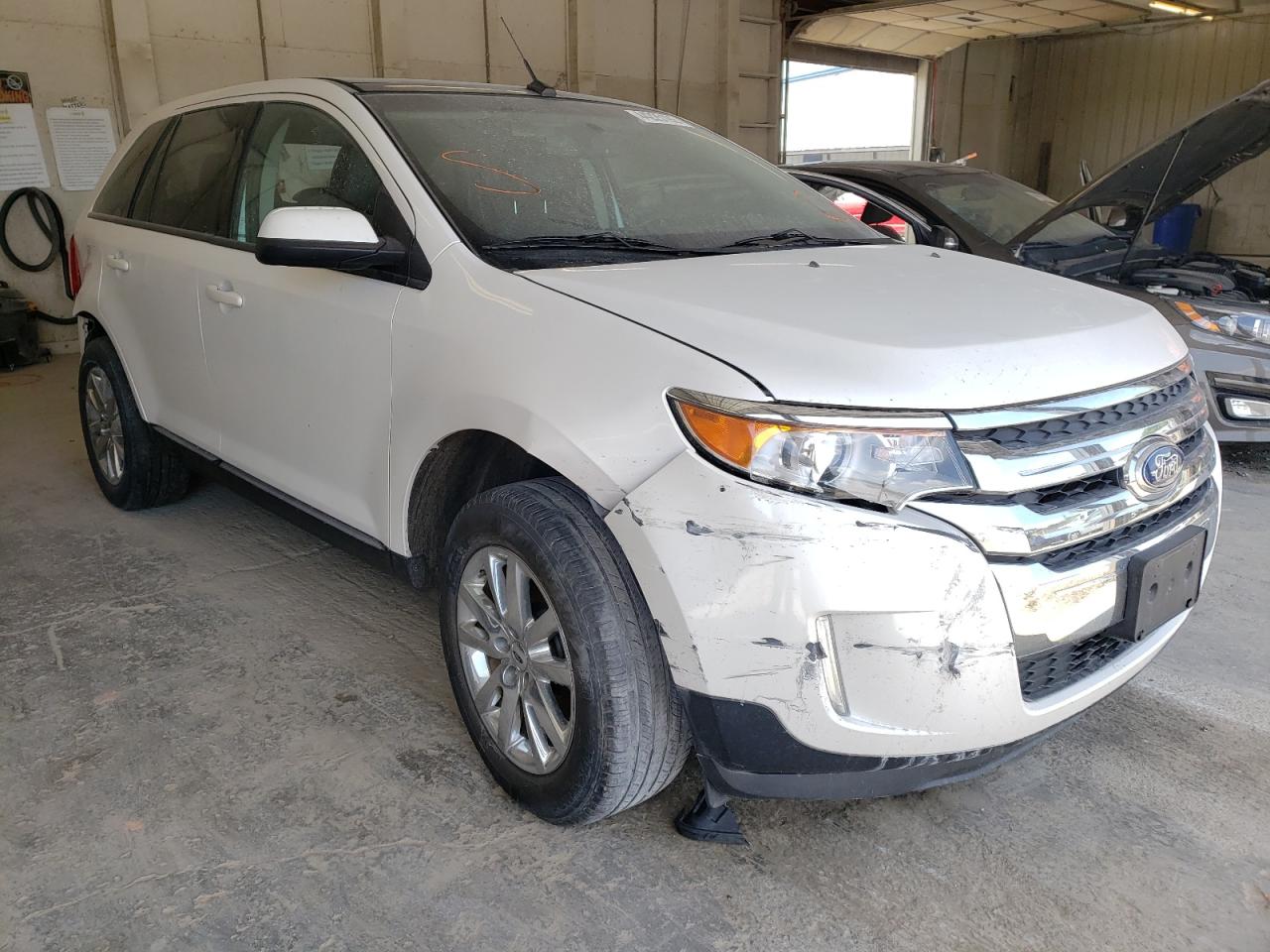 FORD EDGE SEL 2013 with VIN 2FMDK3JC4DBE37411 - Photo from auction
