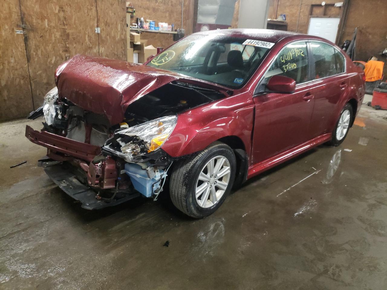 Photo 2 from auction – 2010 SUBARU LEGACY 2.5 with VIN 4S3BMBC6XA3218620