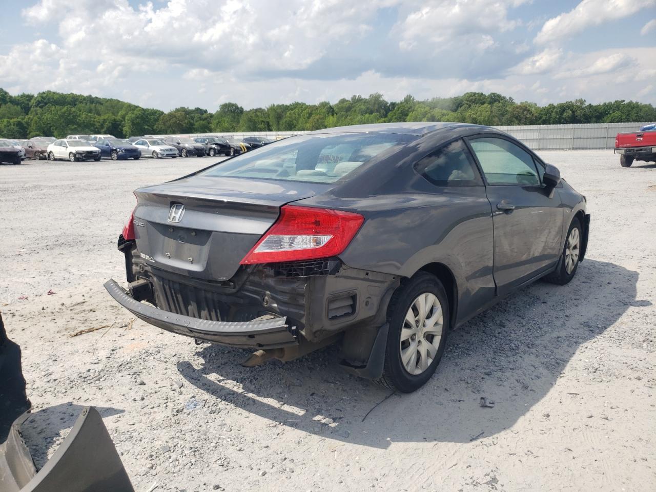 Photo 4 from auction – 2012 HONDA CIVIC LX with VIN 2HGFG3B52CH519228