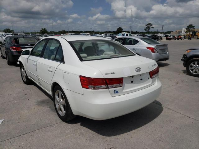 Photo 3 from auction – 2007 HYUNDAI SONATA GLS with VIN 5NPET46C37H216895