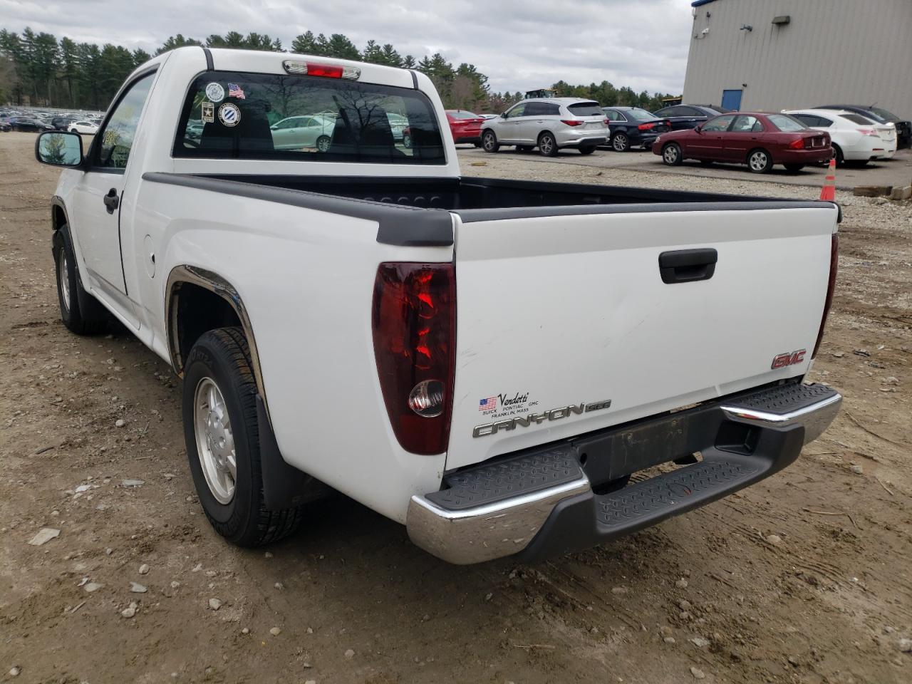 Photo 3 from auction – 2008 GMC CANYON with VIN 1GTCS14E388158199