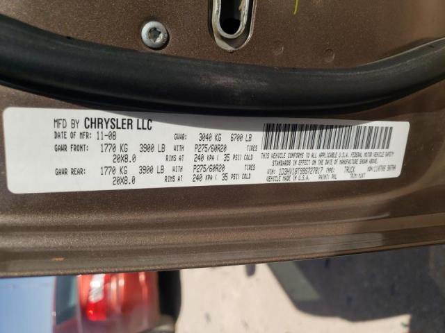 Photo 10 from auction – 2009 DODGE RAM 1500 with VIN 1D3HV18T99S727817