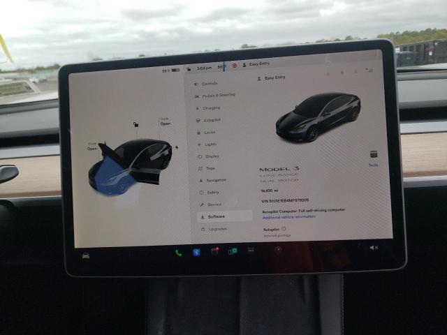 Photo 9 from auction – 2021 TESLA MODEL 3 with VIN 5YJ3E1EB4MF979205