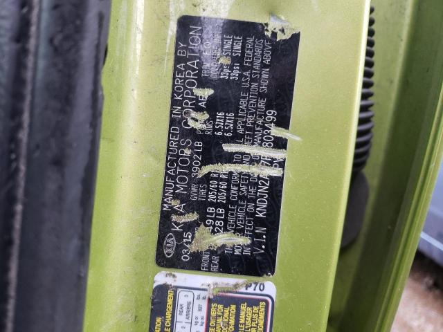 Photo 10 from auction – 2015 KIA SOUL with VIN KNDJN2A27F7803499