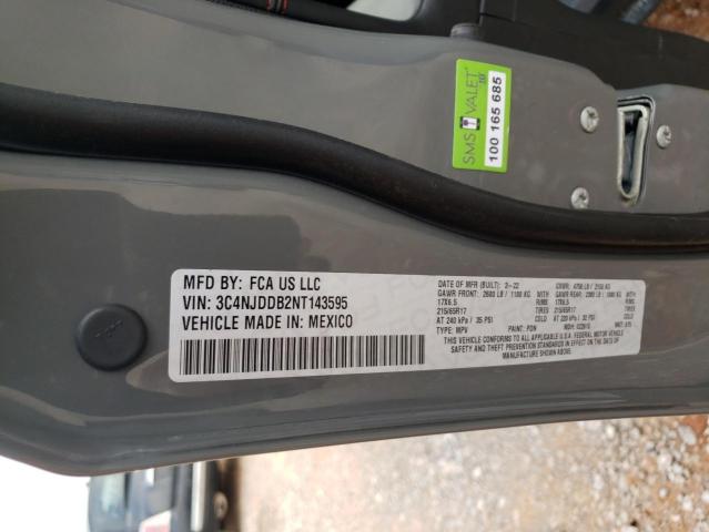 Photo 10 from auction – 2022 JEEP COMPASS TR with VIN 3C4NJDDB2NT143595