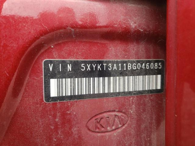 Photo 10 from auction – 2011 KIA SORENTO BA with VIN 5XYKT3A11BG046085