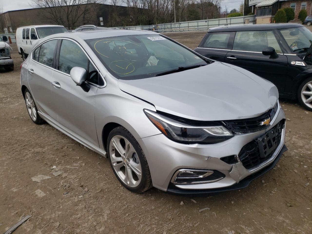 CHEVROLET CRUZE PREM 2017 with VIN 3G1BF6SM6HS509209 - Photo from auction