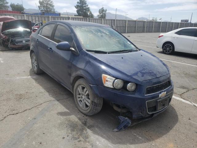 CHEVROLET SONIC LT 2014 with VIN 1G1JC5SB1E4100379 - Photo from auction