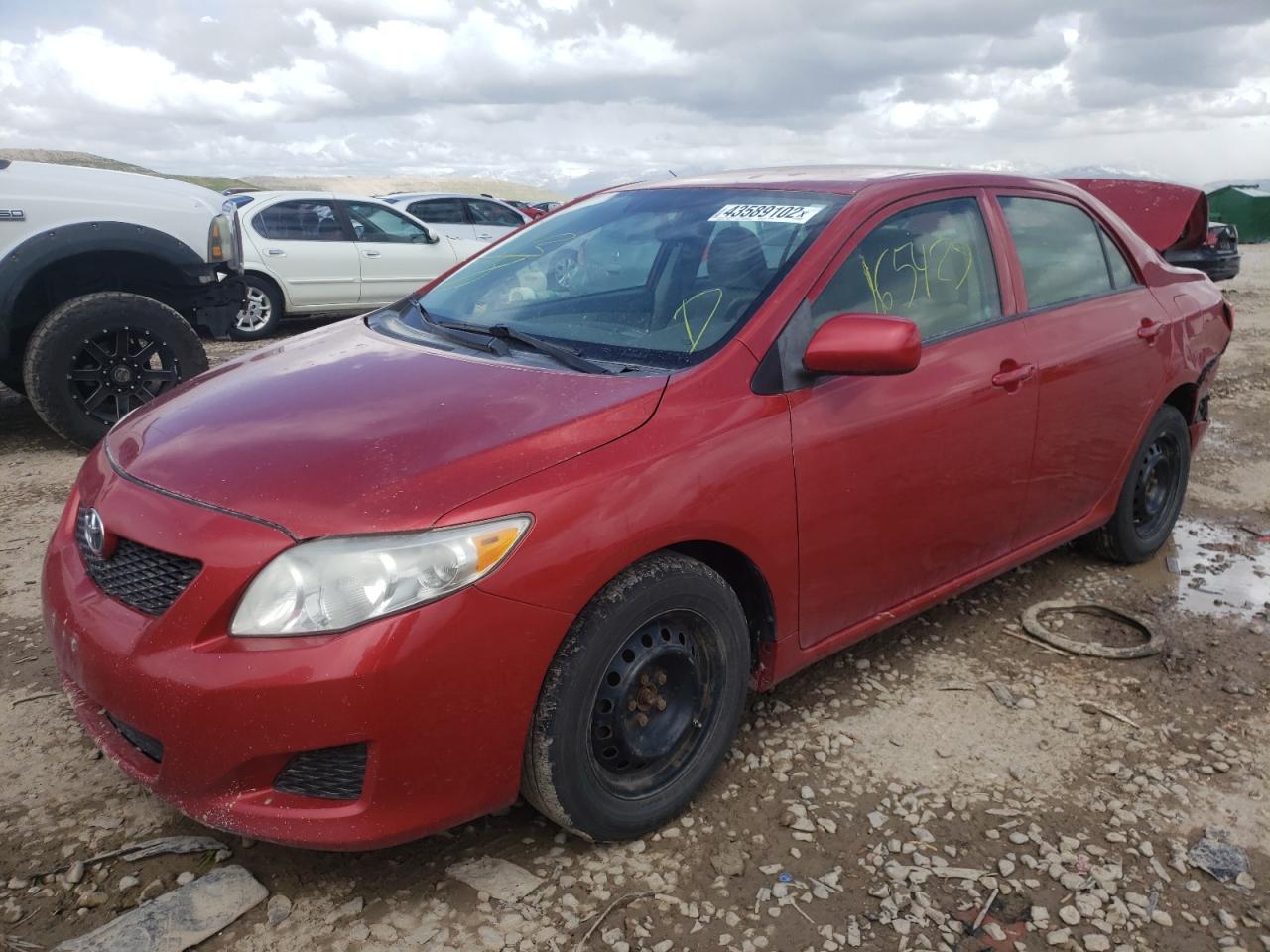 Photo 2 from auction – 2009 TOYOTA COROLLA BA with VIN JTDBL40E999025801