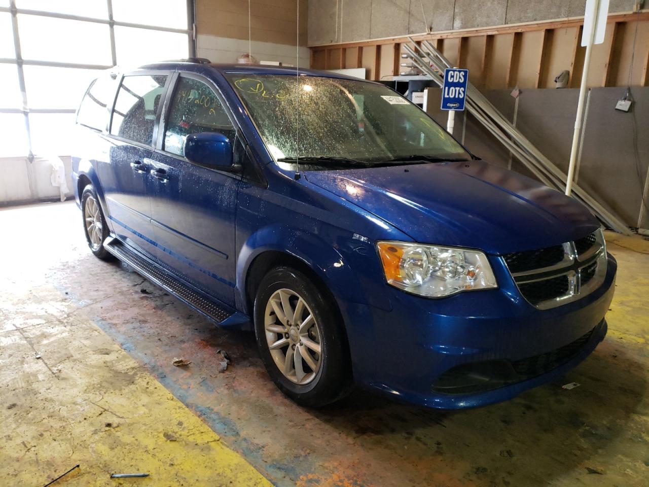 DODGE GRAND CARA 2013 with VIN 2C4RDGCG4DR644626 - Photo from auction