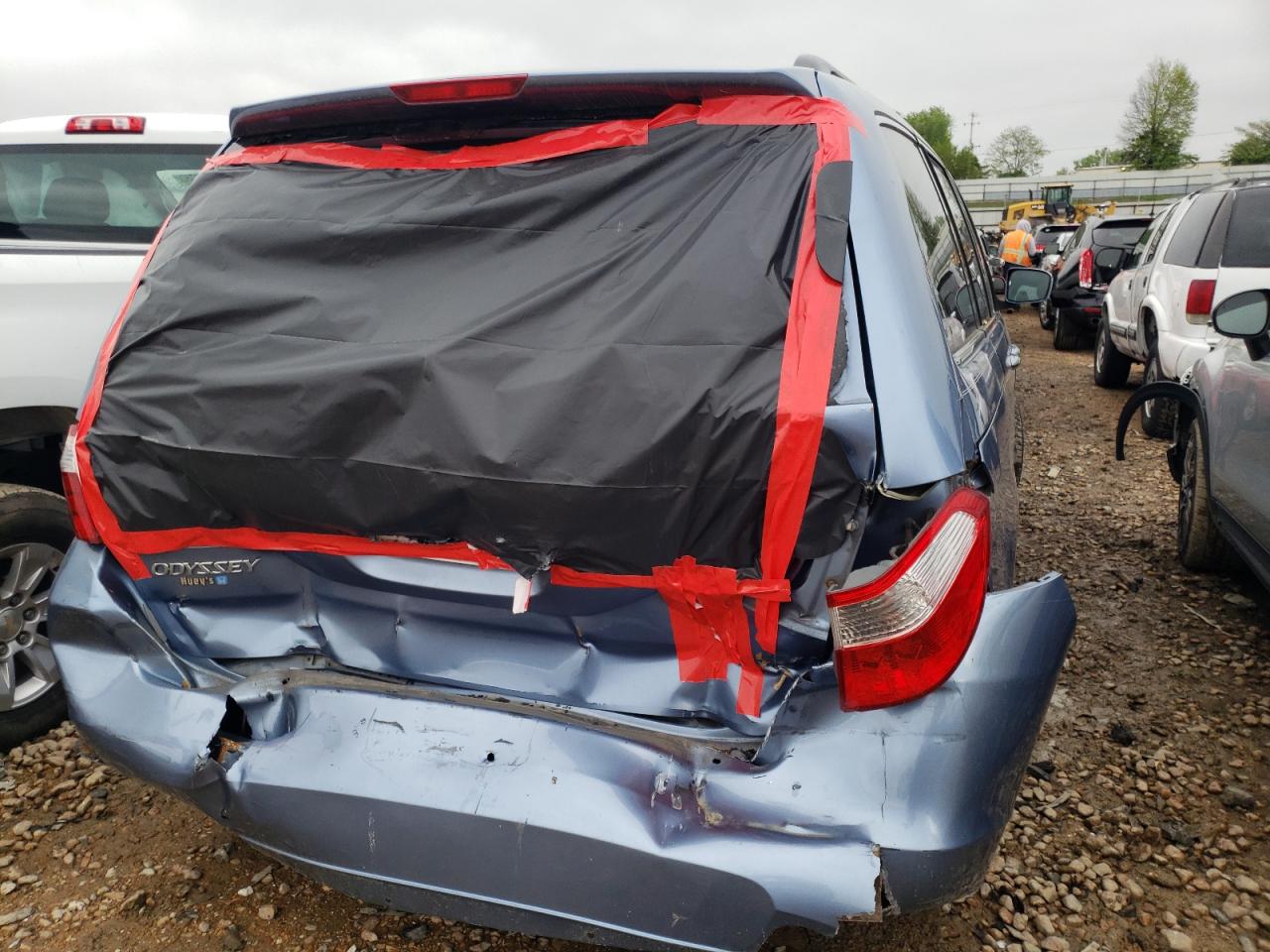 Photo 9 from auction – 2006 HONDA ODYSSEY EX with VIN 5FNRL38626B117873