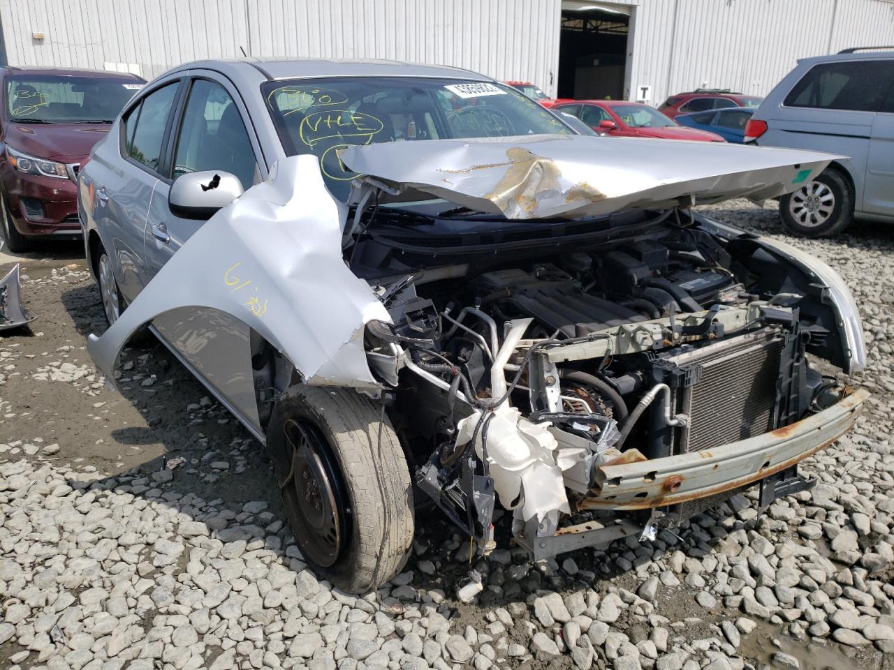 NISSAN VERSA S 2012 with VIN 3N1CN7AP2CL848541 - Photo from auction