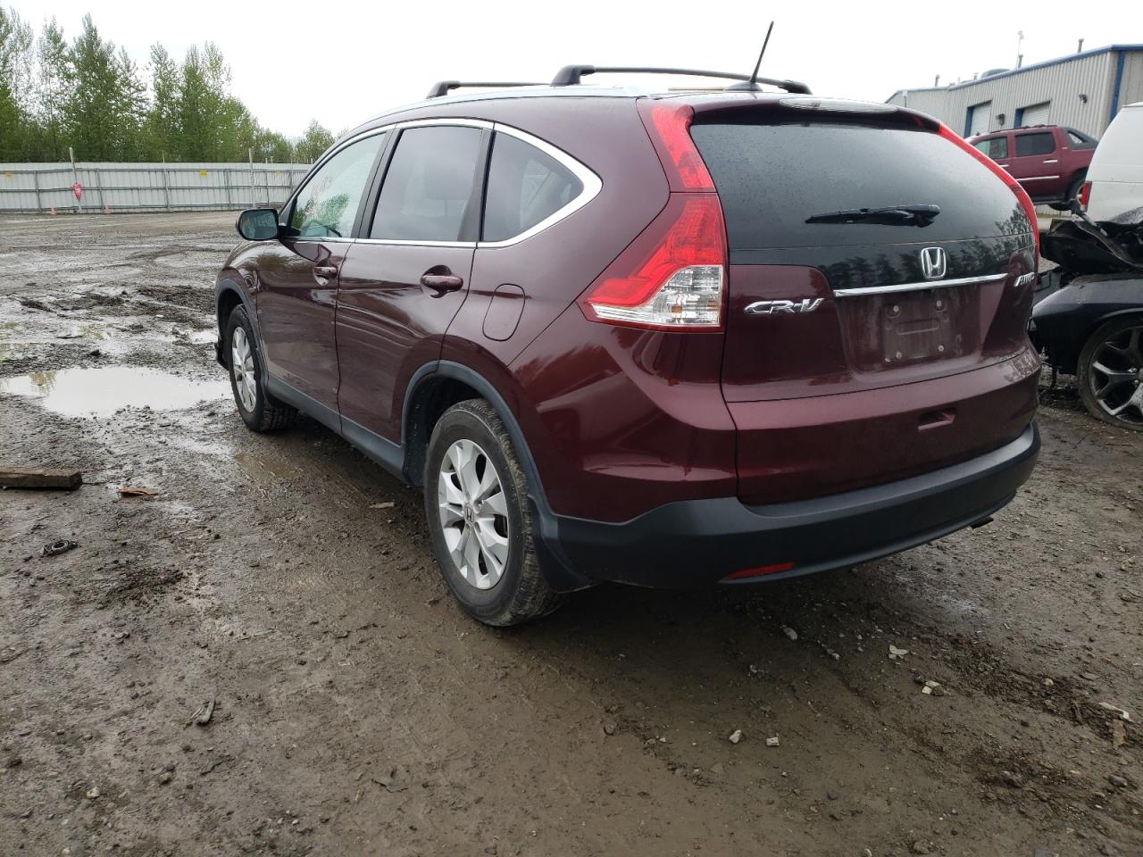 Photo 3 from auction – 2014 HONDA CR-V EXL with VIN 5J6RM4H76EL038630