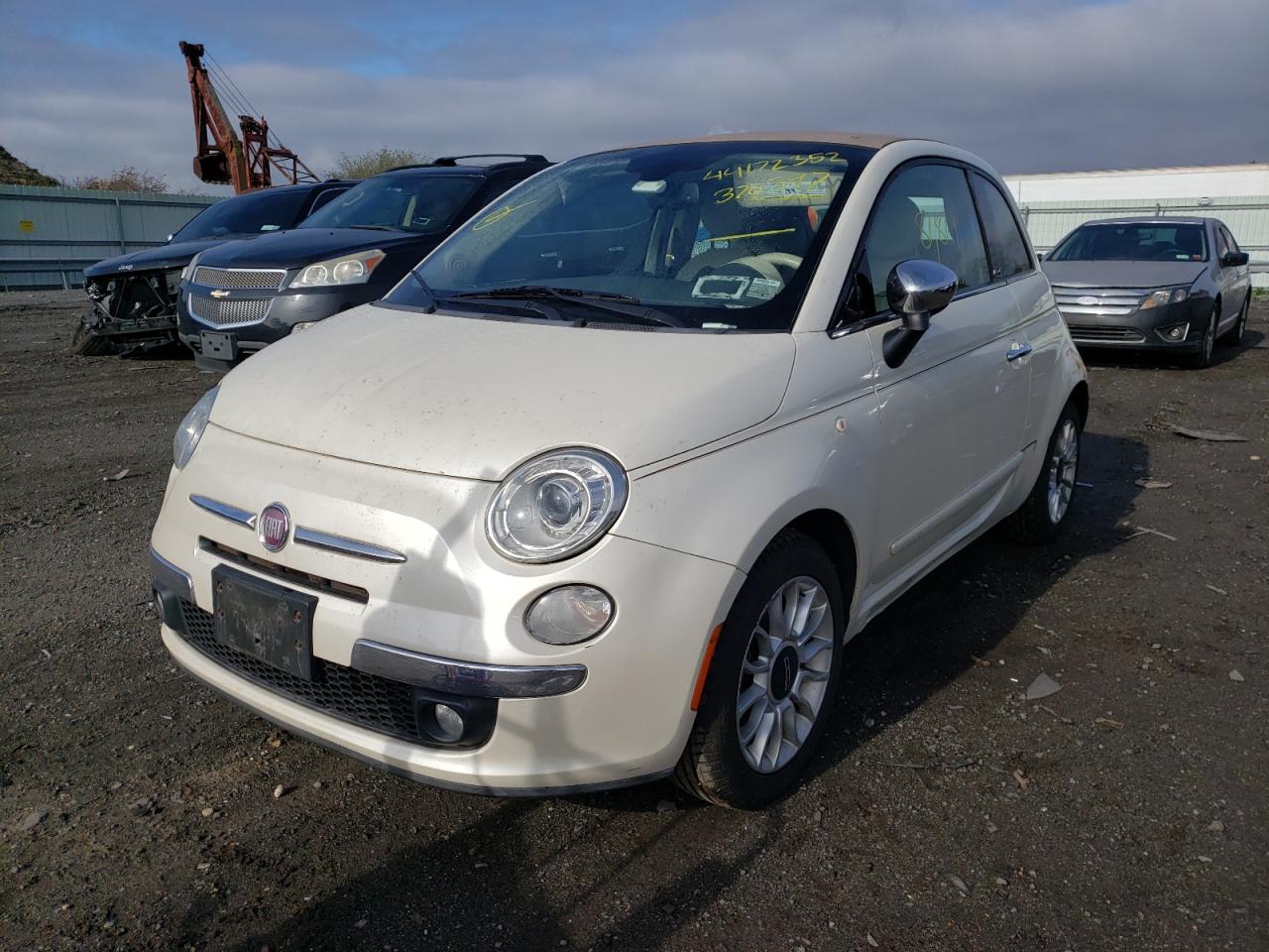 Photo 2 from auction – 2012 FIAT 500 with VIN 3C3CFFER2CT370397