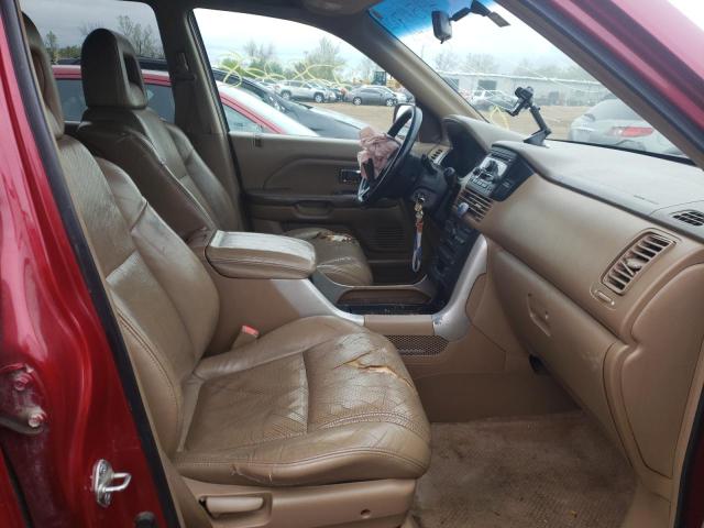Photo 5 from auction – 2005 HONDA PILOT EXL with VIN 5FNYF18525B054108