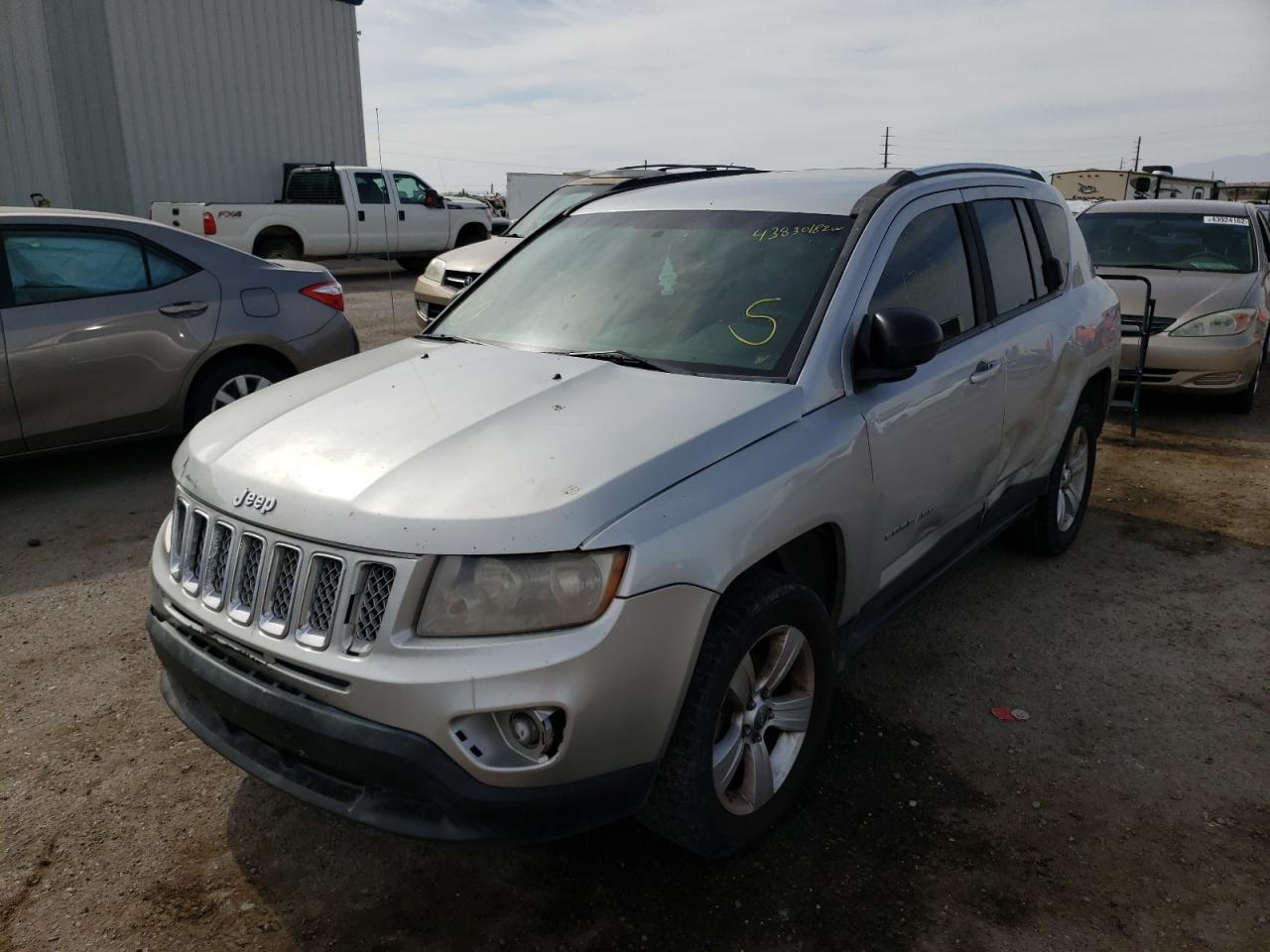 Photo 2 from auction – 2012 JEEP COMPASS SP with VIN 1C4NJCBB4CD618079