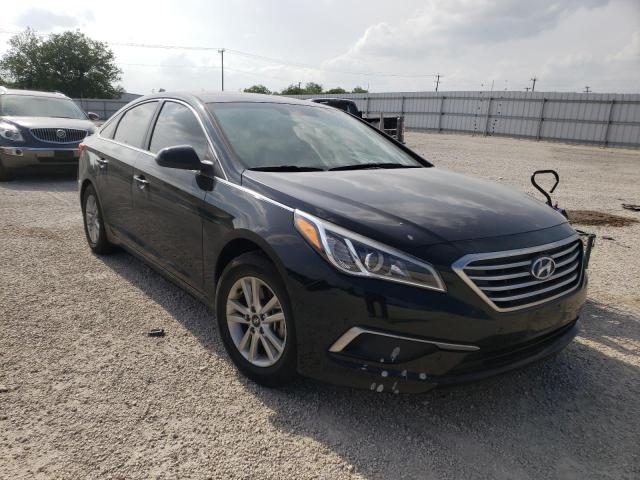 HYUNDAI SONATA SE 2017 with VIN 5NPE24AF8HH592806 - Photo from auction