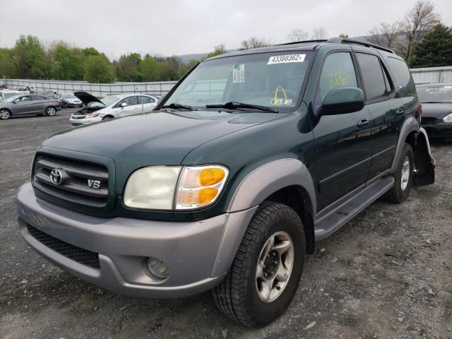 Photo 2 from auction – 2002 TOYOTA SEQUOIA SR with VIN 5TDBT44A02S134162