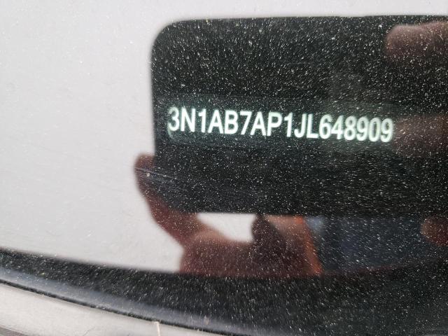 Photo 10 from auction – 2018 NISSAN SENTRA S with VIN 3N1AB7AP1JL648909