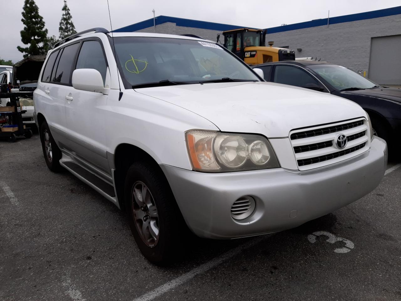 TOYOTA HIGHLANDER 2001 con VIN JTEGF21A910011771 - Foto de la subasta