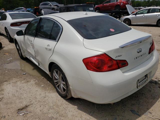 Photo 3 from auction – 2012 INFINITI G25 BASE with VIN JN1DV6AP1CM700725