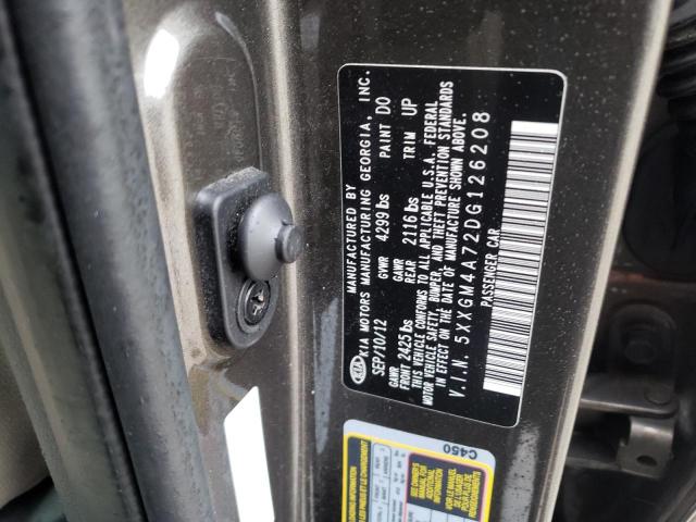 Photo 10 from auction – 2013 KIA OPTIMA LX with VIN 5XXGM4A72DG126208