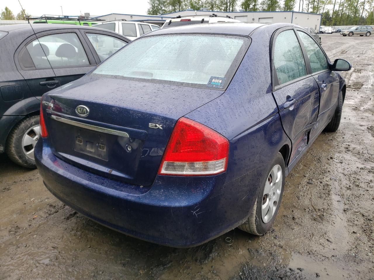 Photo 4 from auction – 2007 KIA SPECTRA EX with VIN KNAFE121575481767