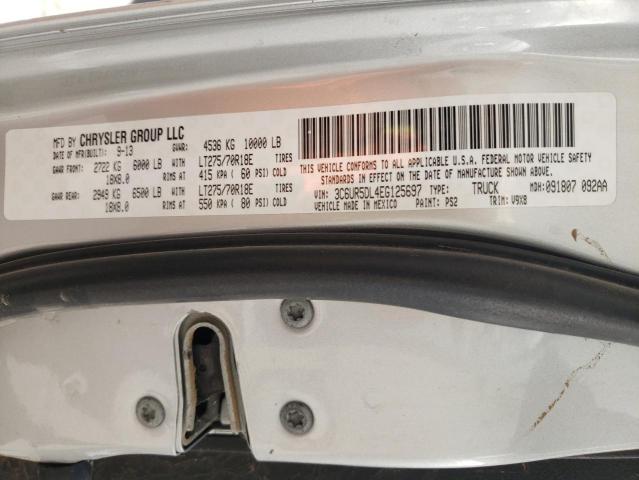 Photo 10 from auction – 2014 RAM 2500 SLT with VIN 3C6UR5DL4EG125697