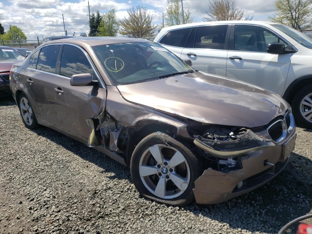 BMW 530 XI 2007 with VIN WBANF73517CU28699 - Photo from auction