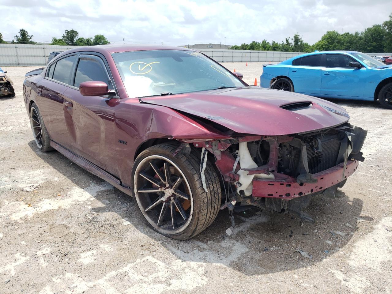DODGE CHARGER R/ 2017 with VIN 2C3CDXGJ2HH547811 - Photo from auction