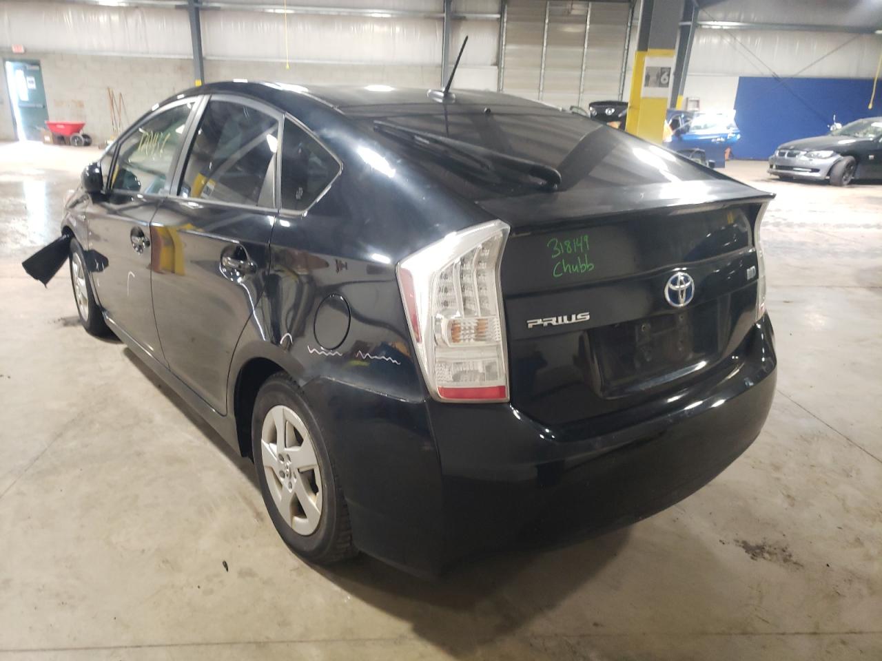 Photo 3 from auction – 2011 TOYOTA PRIUS with VIN JTDKN3DU8B1393784