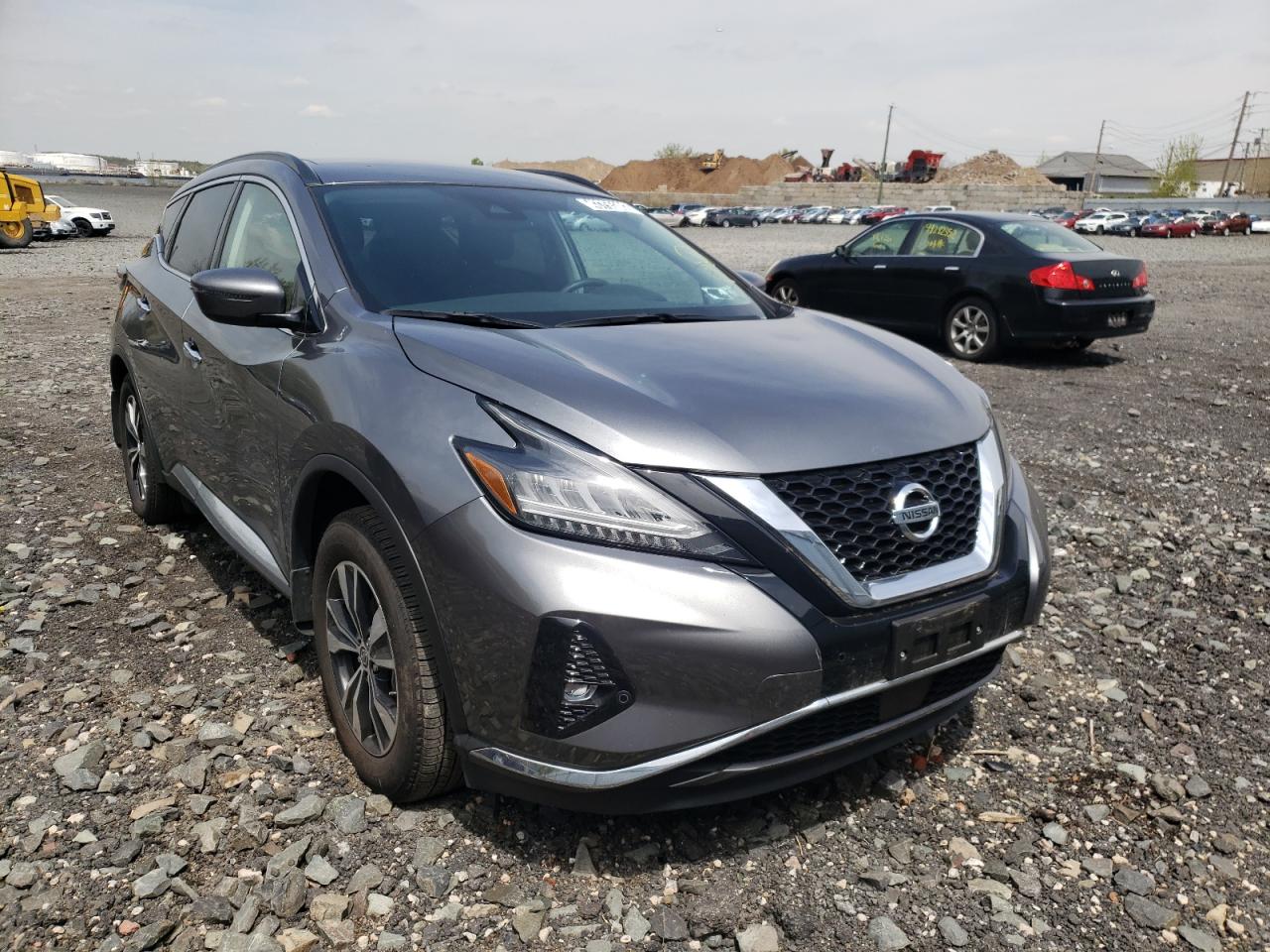 NISSAN MURANO SV 2021 with VIN 5N1AZ2BS0MC105514 - Photo from auction