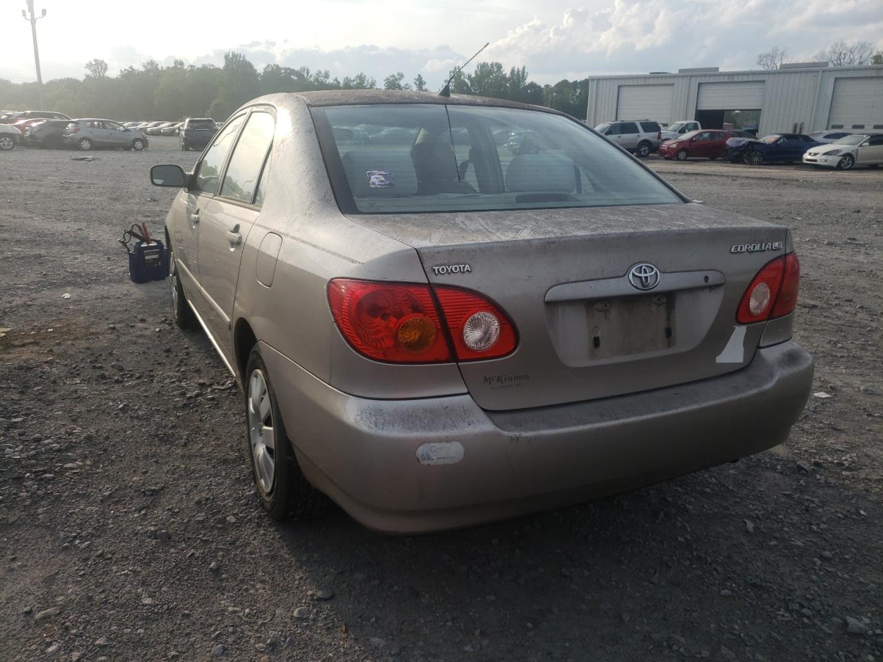 Photo 3 from auction – 2003 TOYOTA COROLLA CE with VIN 1NXBR32E23Z000633