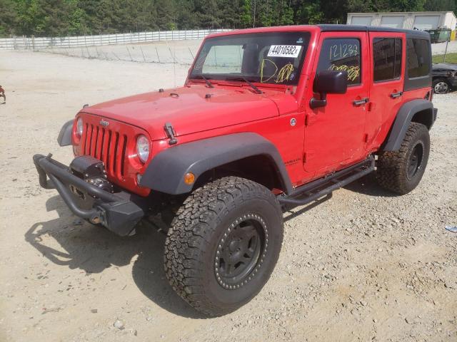Photo 2 from auction – 2015 JEEP WRANGLER U with VIN 1C4HJWDG3FL507430