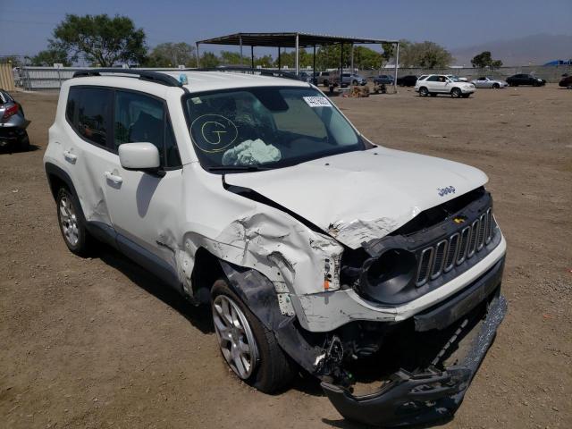 JEEP RENEGADE L 2017 with VIN ZACCJBBB9HPE46061 - Photo from auction