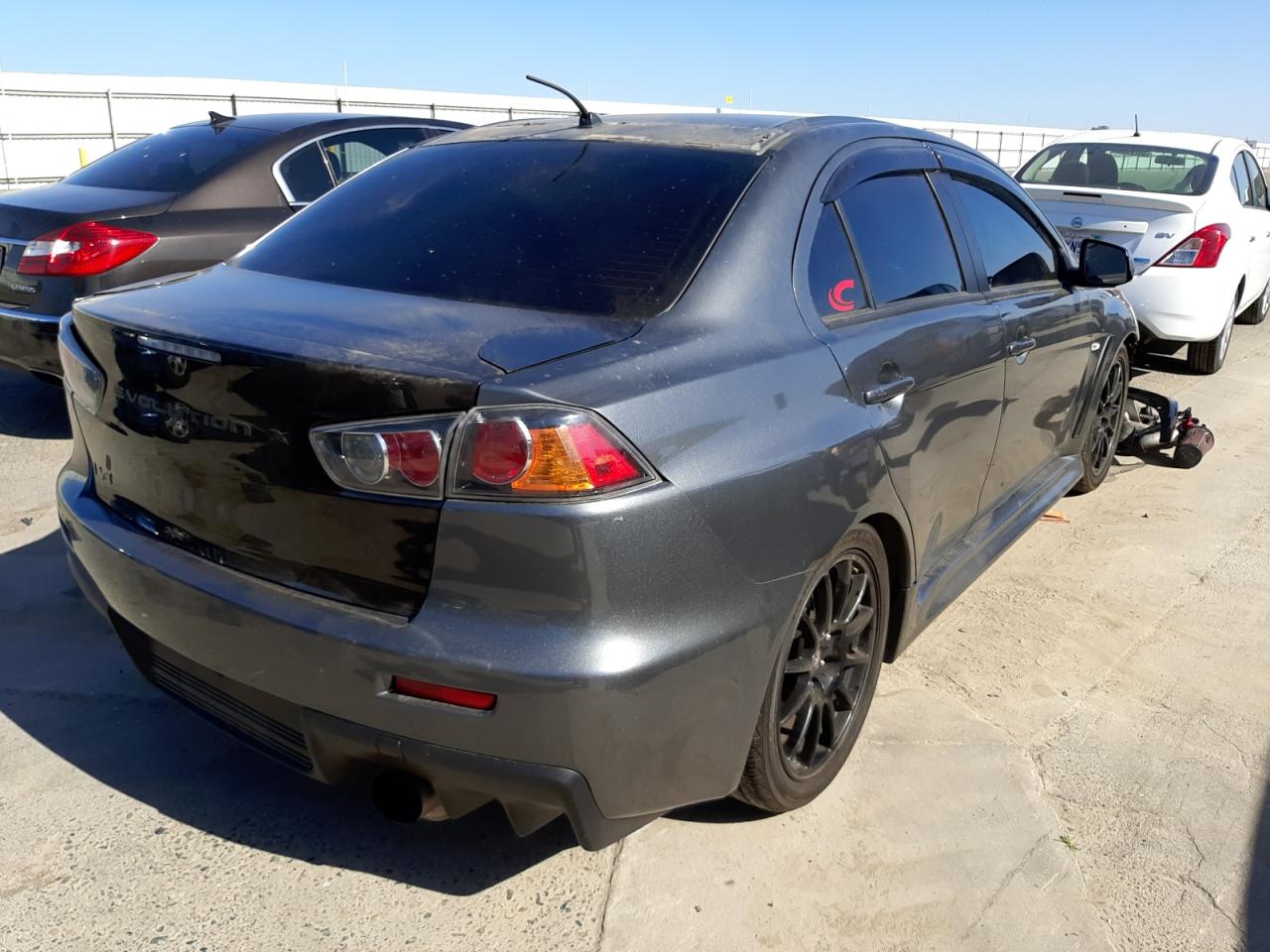 Photo 4 from auction – 2010 MITSUBISHI LANCER EVO with VIN JA32W8FV5AU029236