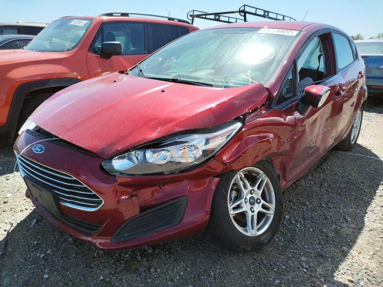 Photo 9 from auction – 2017 FORD FIESTA SE with VIN 3FADP4EJ7HM170487