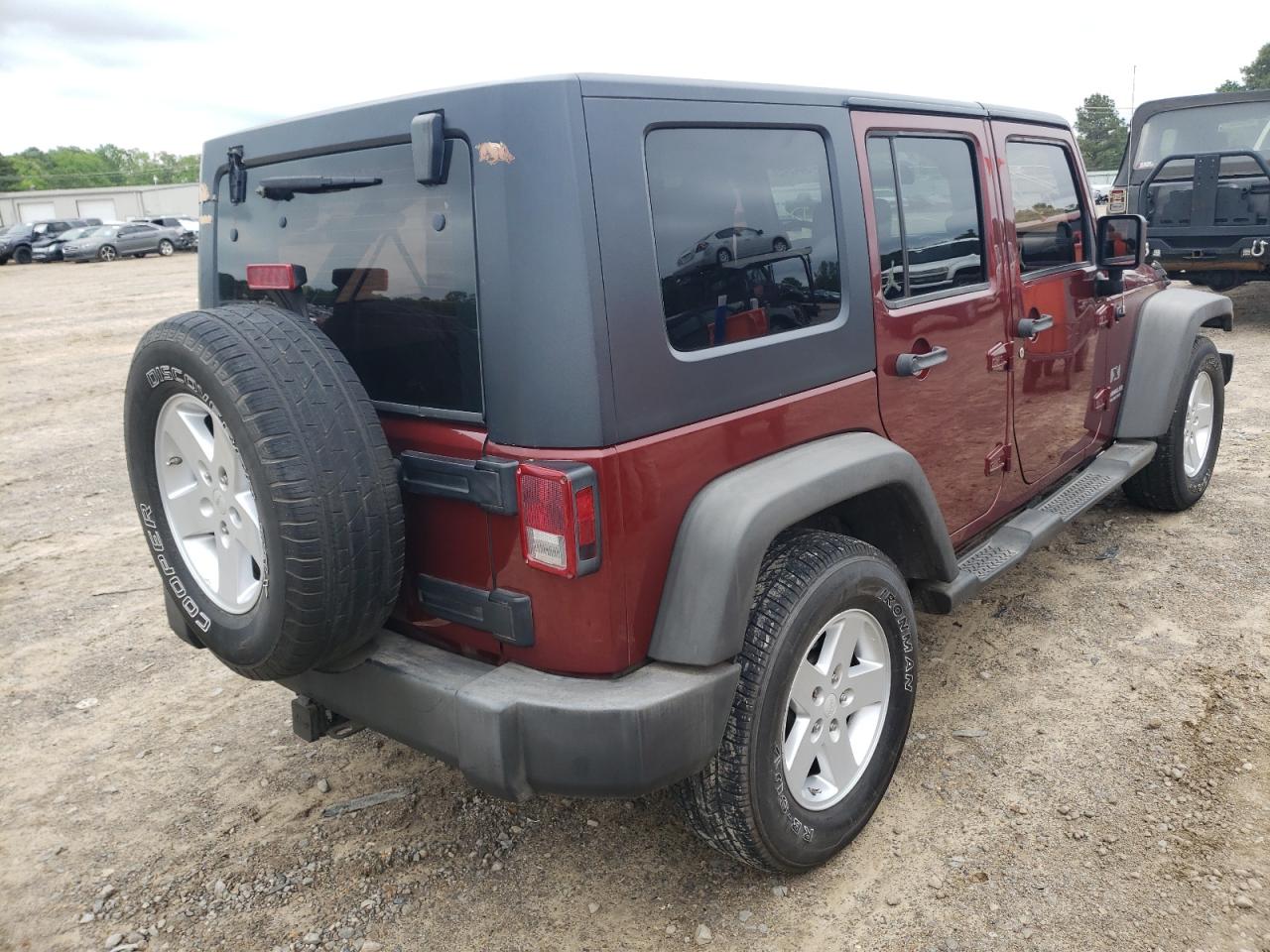 Photo 4 from auction – 2008 JEEP WRANGLER U with VIN 1J4GB39148L635359