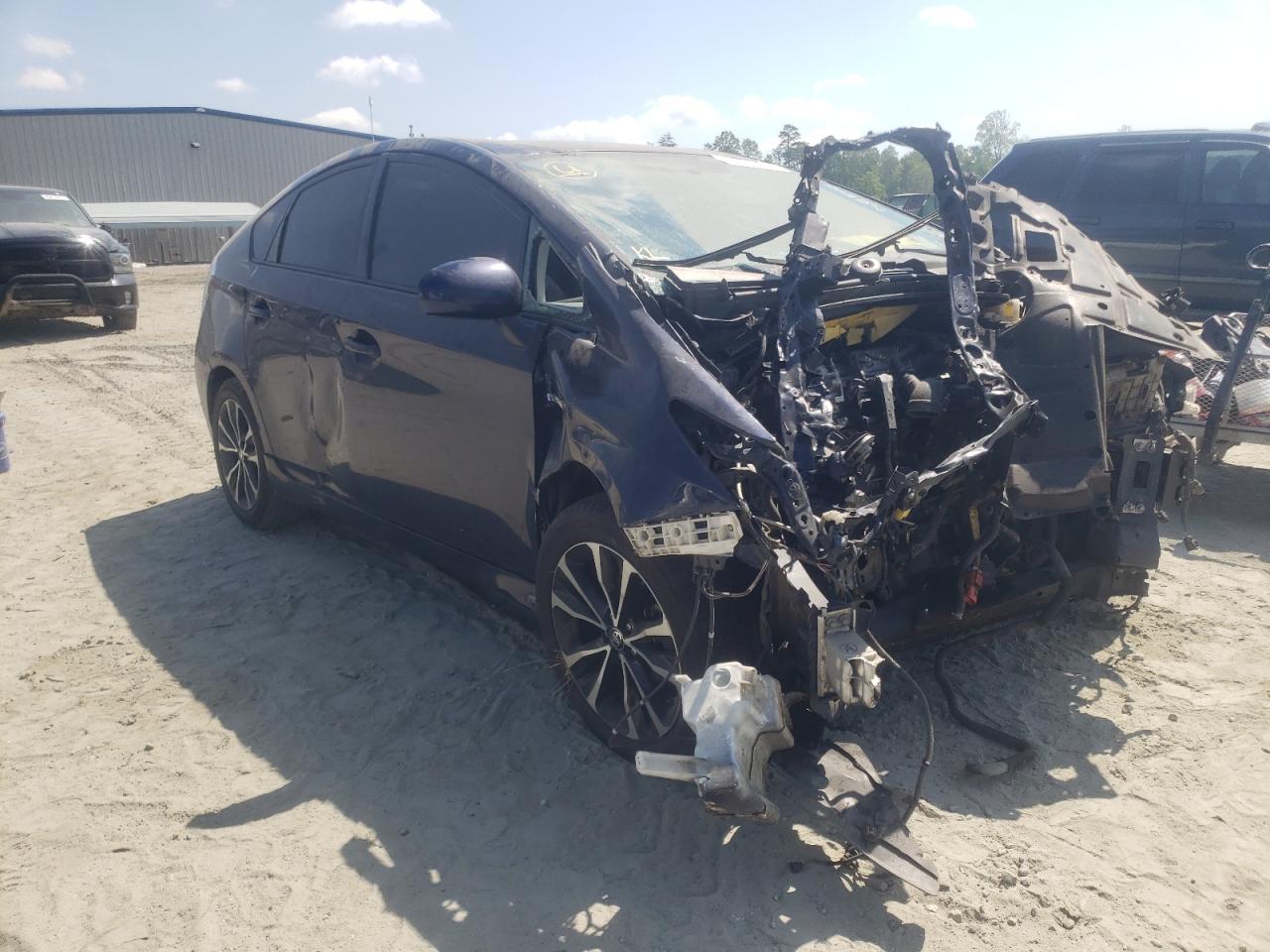 TOYOTA PRIUS 2015 with VIN JTDKN3DU4F1997662 - Photo from auction