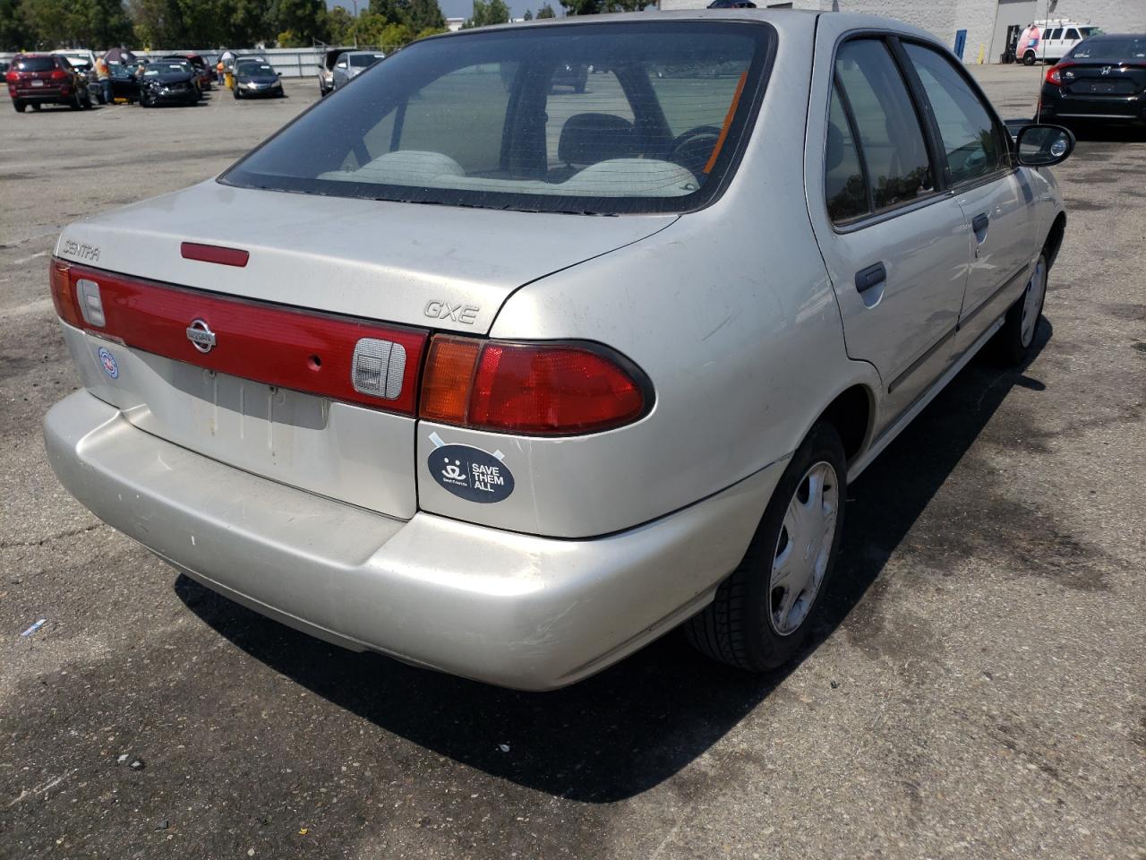 Photo 4 from auction – 1998 NISSAN SENTRA E with VIN 1N4AB41D6WC730306