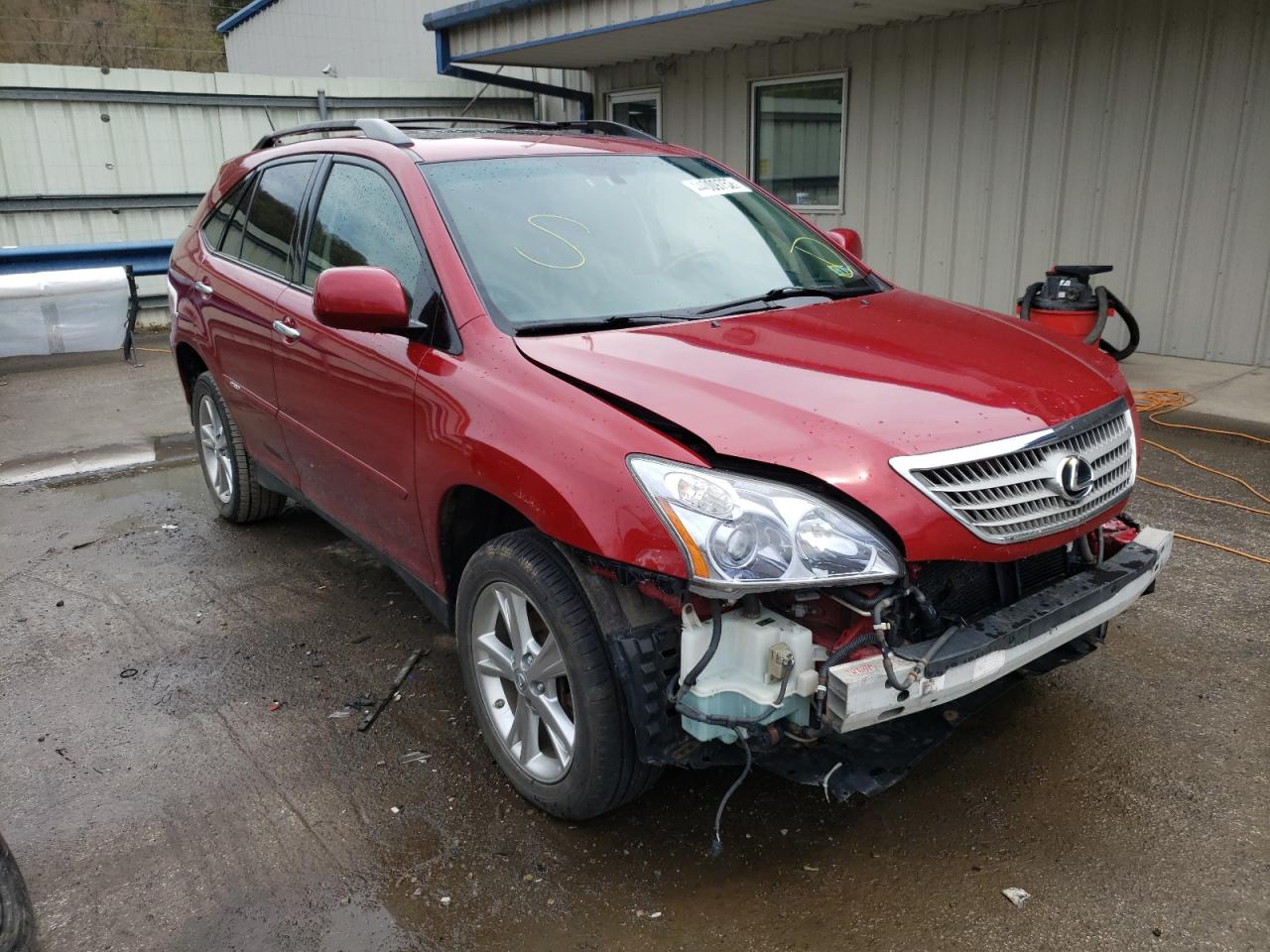 LEXUS RX 400H 2008 with VIN JTJHW31UX82070042 - Photo from auction