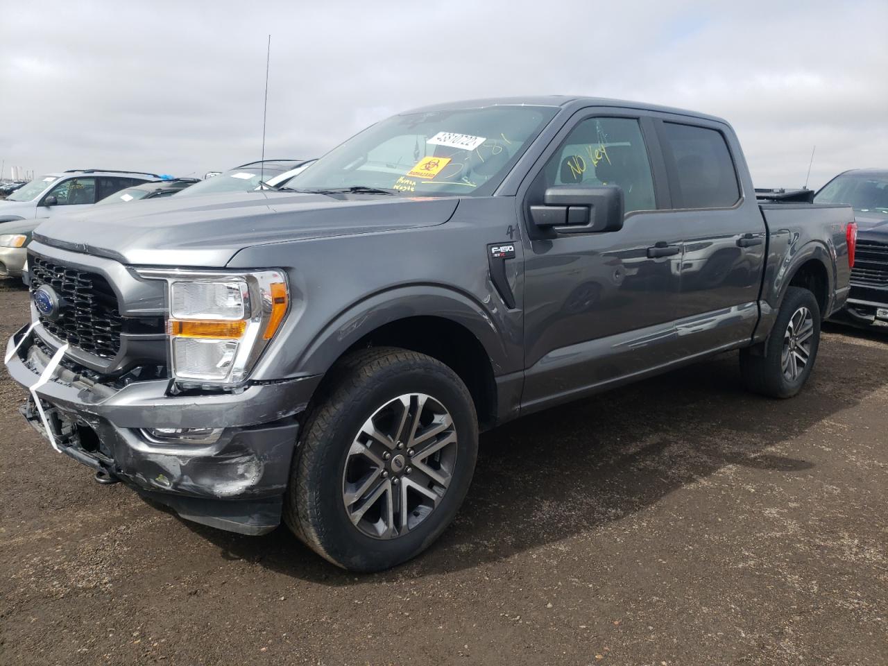 Photo 2 from auction – 2021 FORD F150 SUPER with VIN 1FTEW1EP2MKD82185