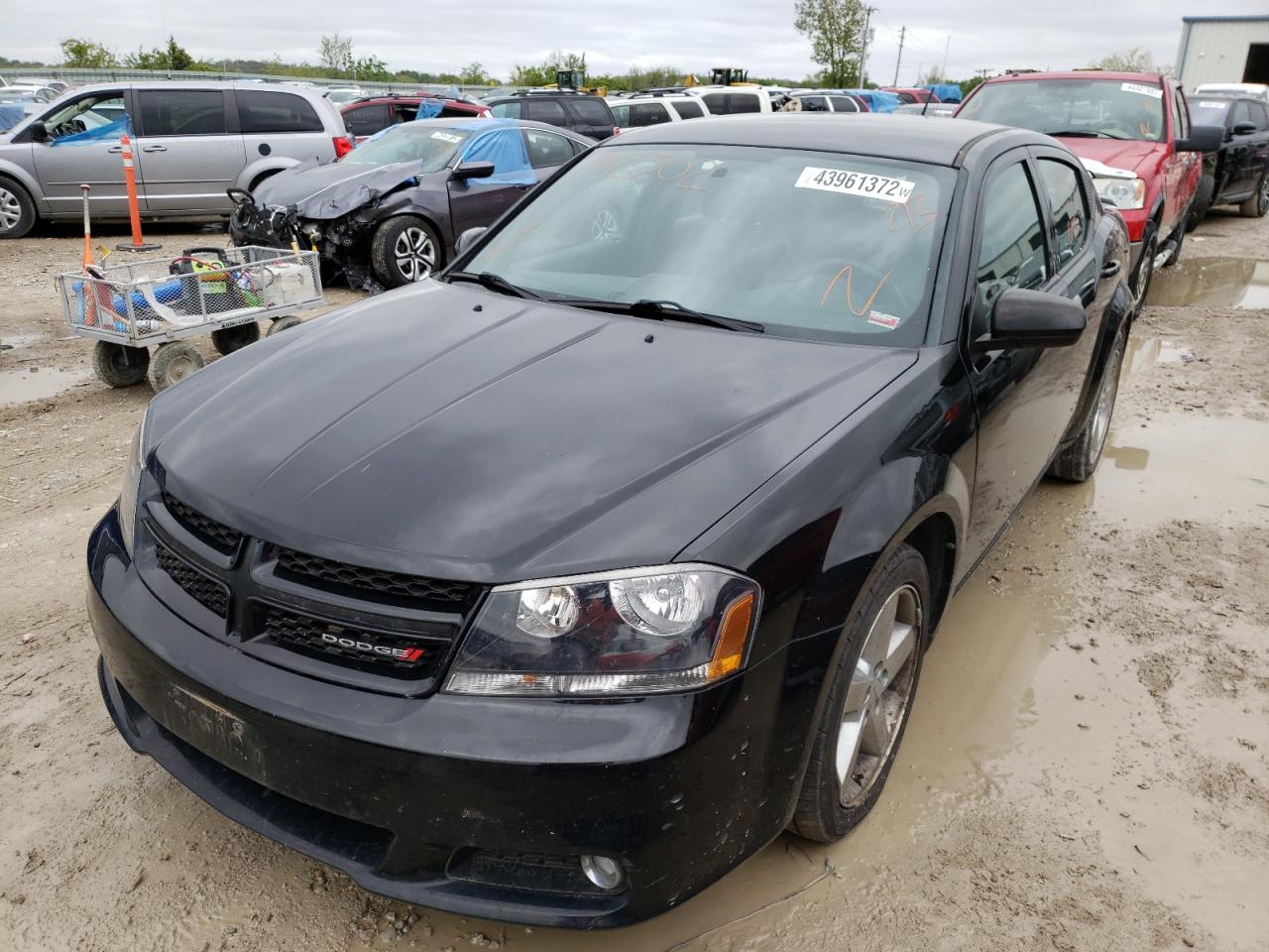 Фото 2 с аукциона – 2013 DODGE AVENGER SX с VIN 1C3CDZCB9DN742302