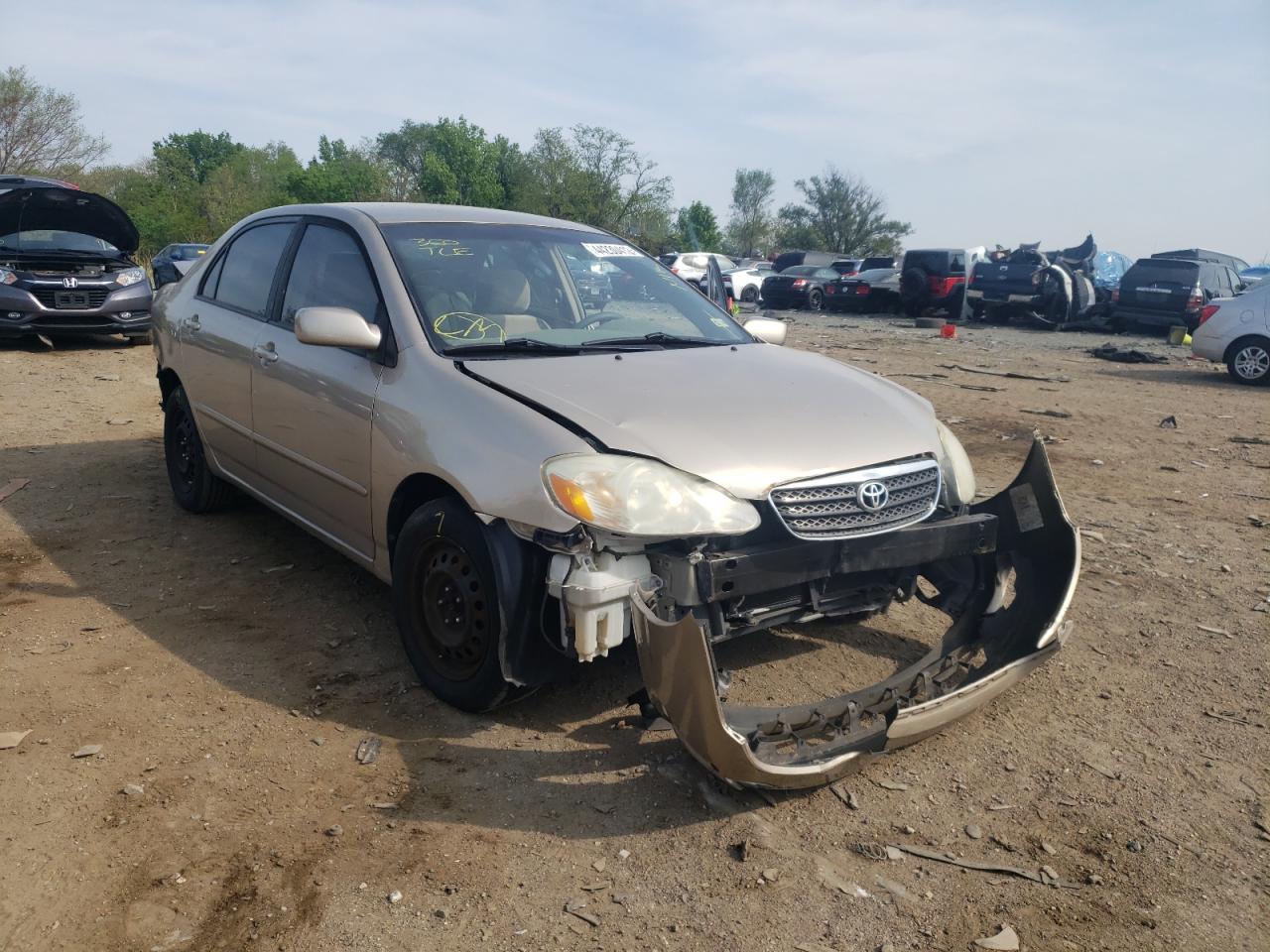 TOYOTA COROLLA CE 2006 with VIN 2T1BR32E36C680080 - Photo from auction