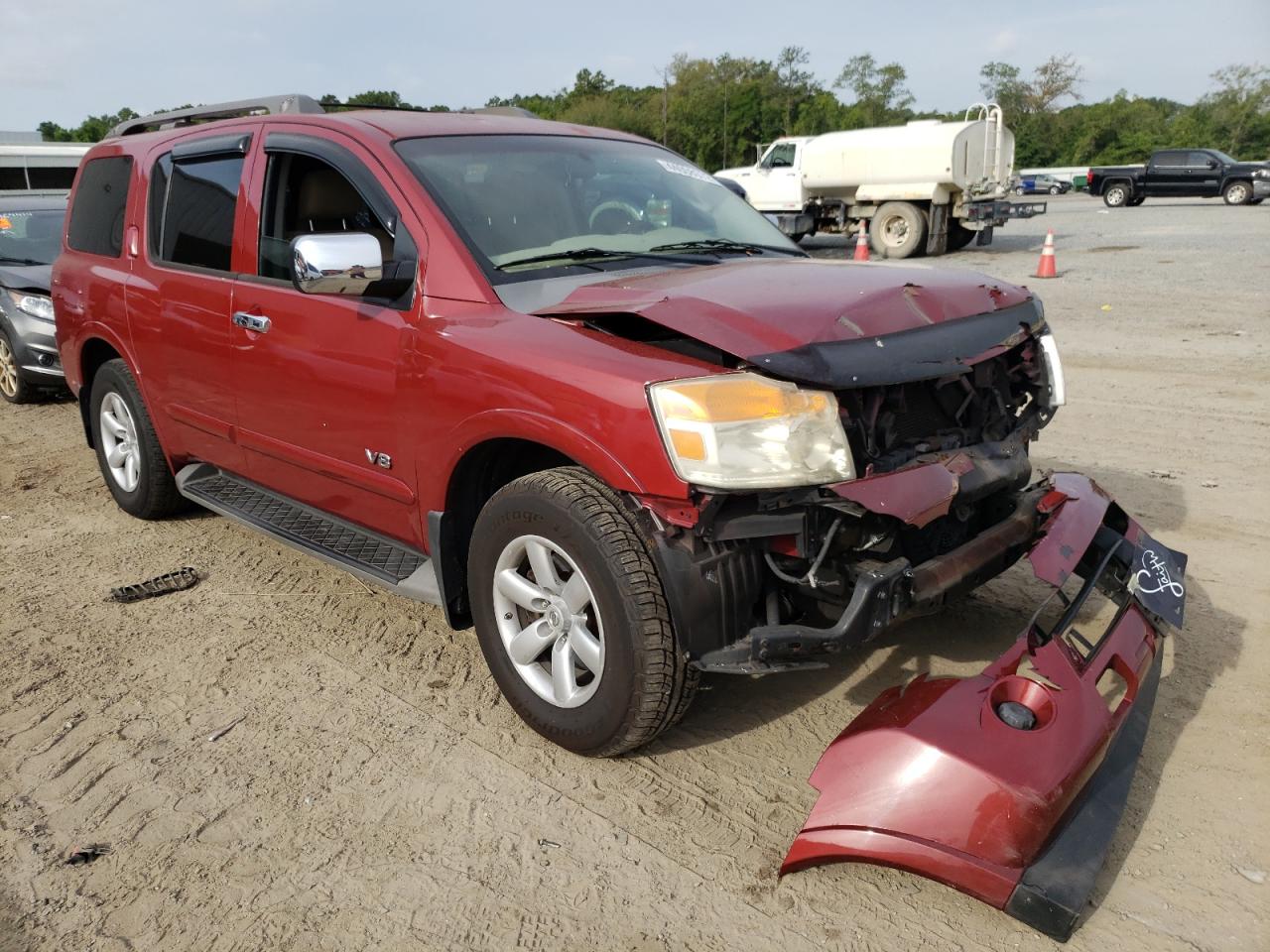 Photo 1 from auction – 2008 NISSAN ARMADA SE with VIN 5N1BA08D38N613205