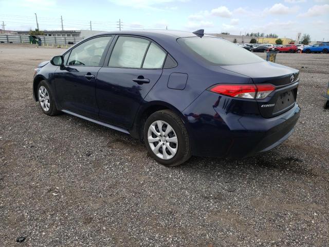 Photo 3 from auction – 2021 TOYOTA COROLLA LE with VIN JTDEPMAE3MJ169951