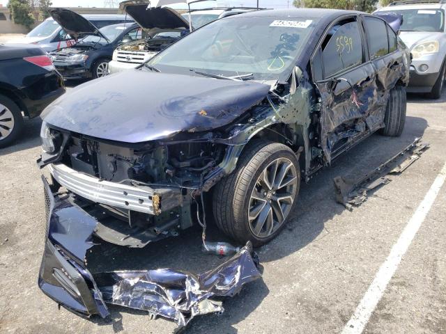 Photo 2 from auction – 2022 TOYOTA COROLLA SE with VIN 5YFS4MCE0NP103718